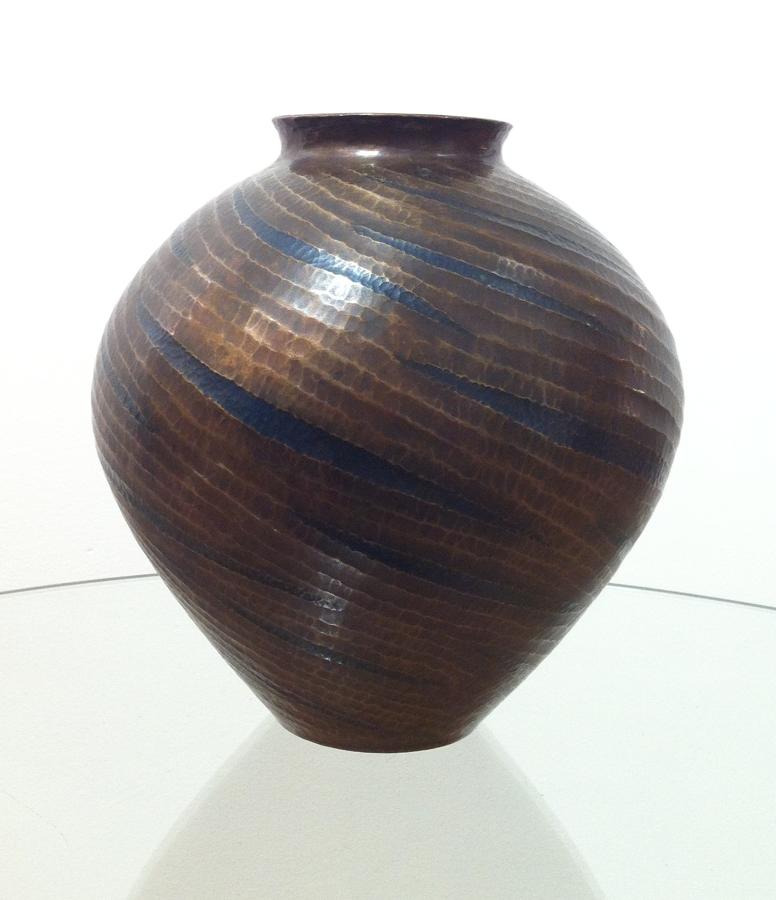 Japanese Gyokusendo Bronze Vase 