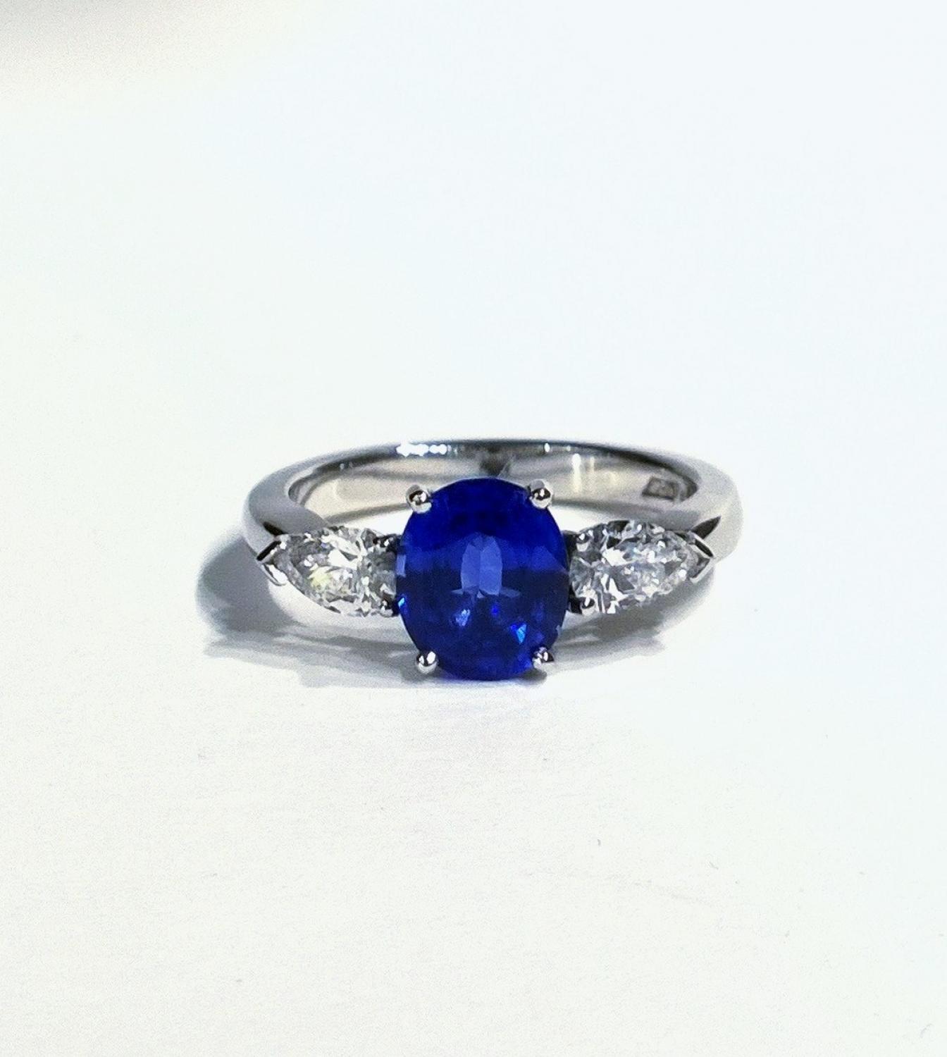 Sapphire and Diamond ring.