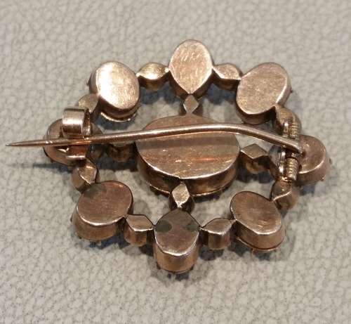 Regency multi stone brooch circa 1830