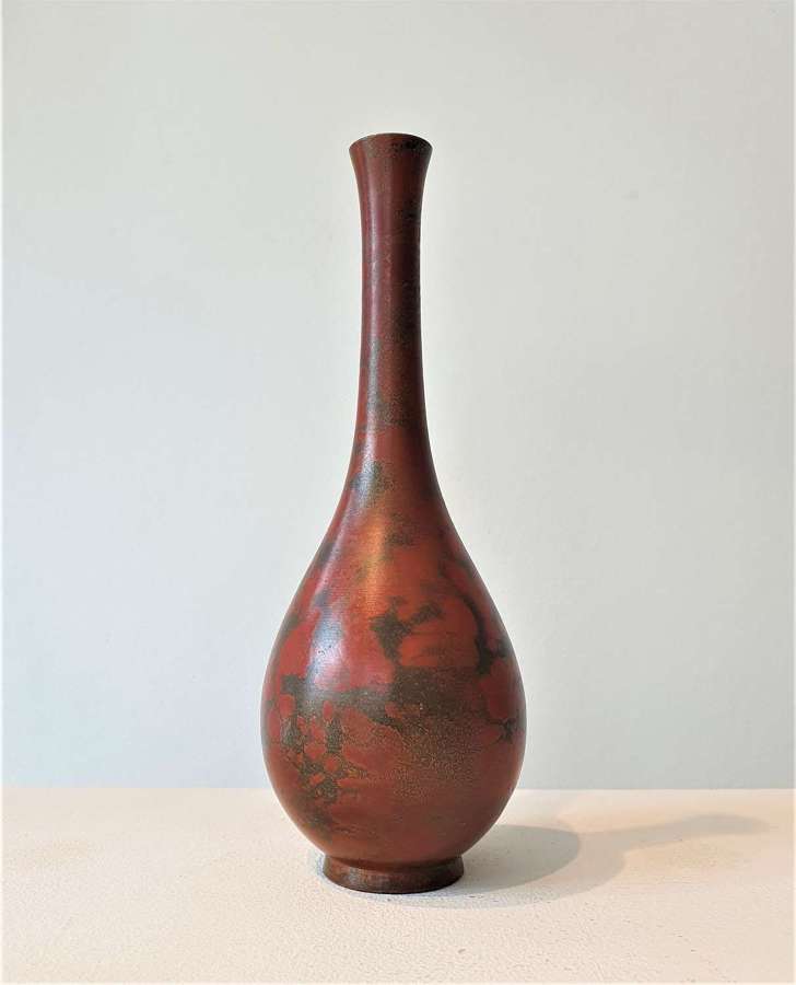 Japanese murashido bronze vase