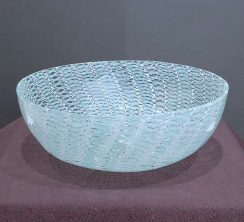 Venini Zanfireco bowl circa 1950