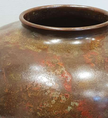 Japanese murashido bronze vase circa 1930