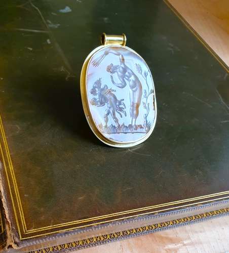 17th century agate intaglio