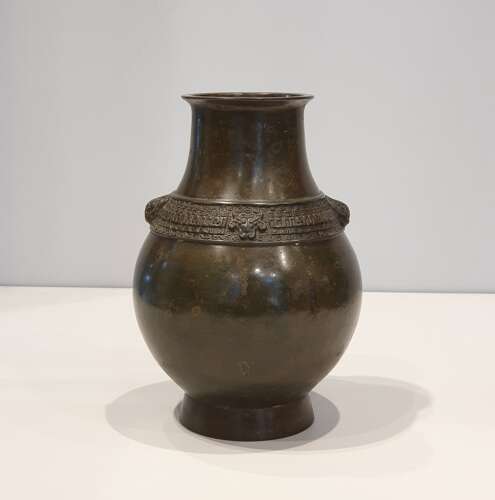 Japanese Bronze vase by Kanaya Gorosaburo (1836-1890)