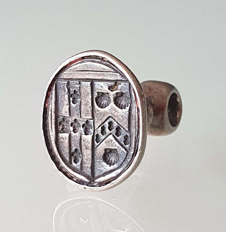 Early 17th century silver seal Townsend