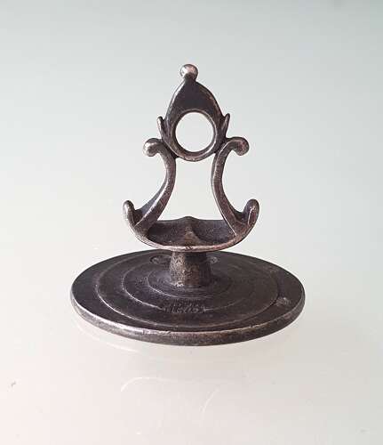 Silver fob seal by Hester Bateman