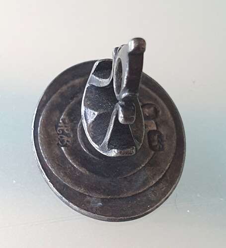 Silver fob seal by Hester Bateman