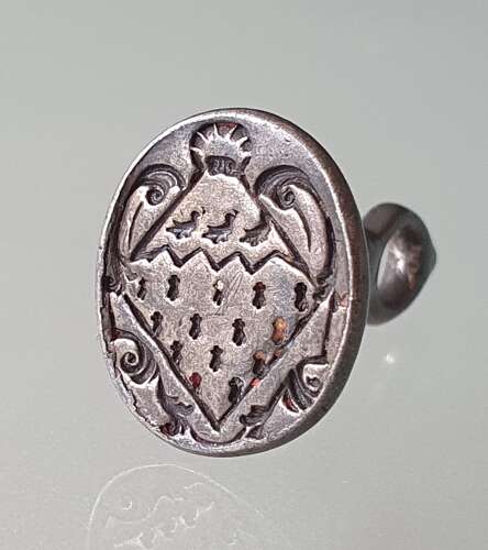 Silver fob seal early 18th century